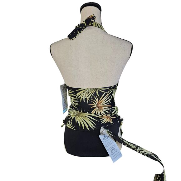 Your Best Look Womens Swimsuit Tankini w/ Coverup Size 8 Tropical Resort - Picture 4 of 16